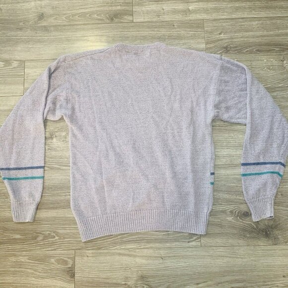 Vintage Golf Sweater Mens Large Knit Pullover Folio Collections - Picture 12 of 13